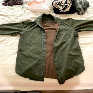 Vintage banana republic shacket/button down